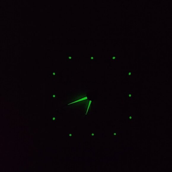 Vintage Seth Thomas Alarm Clock Travel Size Foldable Brown Plastic Case Glowing - Picture 8 of 16